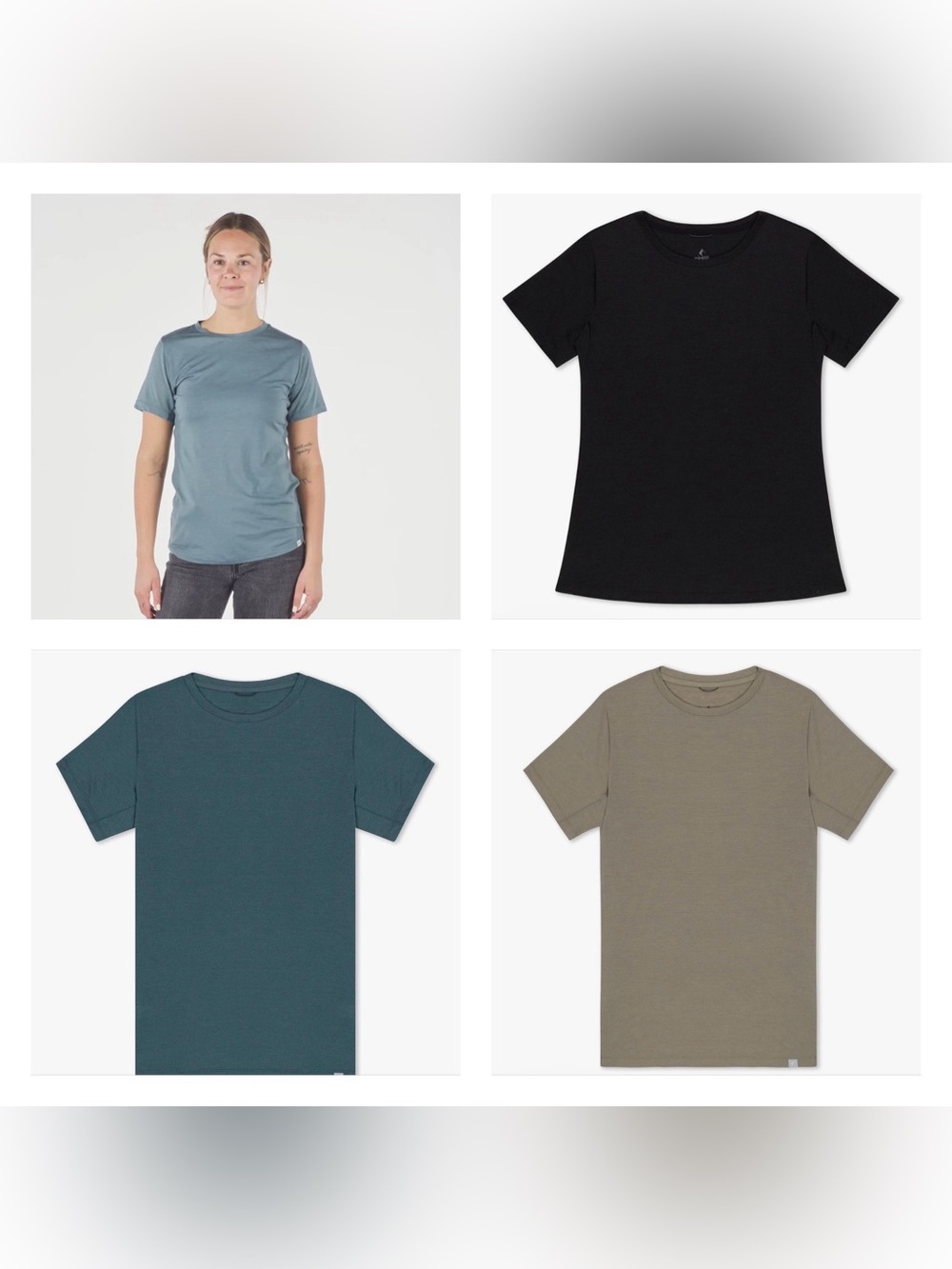 BUNDLE Ridge Merino Women's Pursuit Ultralight Merino T-Shirt Breathable Strecht